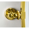 Afina Corporation Afina Corporation RM-801-BR Gear Tilt Brackets for Wood Framed Mirrors - Polished Brass RM-801-BR